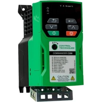 Преобразователь частоты CONTROL TECHNIQUES Commander C200 0.25кВт 1.7А 100/120В C200-01100017A10