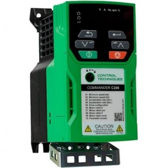 Преобразователь частоты CONTROL TECHNIQUES Commander C200 75/90 кВт, 104/125 А, 500/575 В AC C200-09501040E10